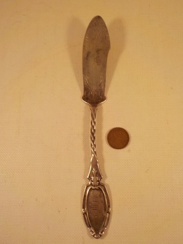 Original 1890's-vintage Antique (Marked) "COIN SILVER ~ BUTTER KNIFE"!