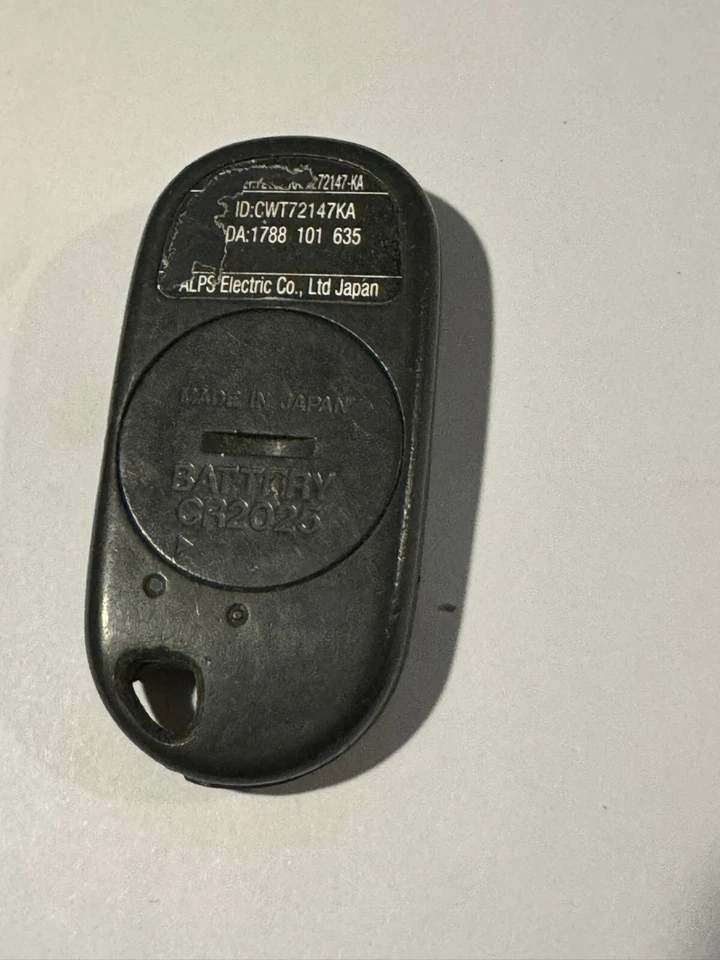 OEM 1996-2001 ACURA RL TL ENTRADA REMOTA SIN LLAVE LLAVERO control de coche CWT72147KA fab Foto 3 de 4