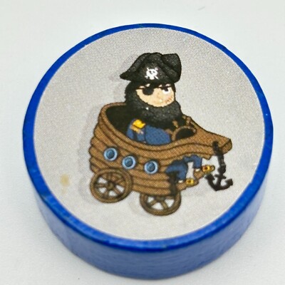 Crash Cup Karambolage 2-Sided Wooden Captain Karacho Racecar Replacement