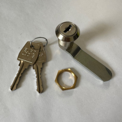 Euro Locks Hebelschloss für Spind Hebelzylinder Zylinderschloss Spindschloss 90°