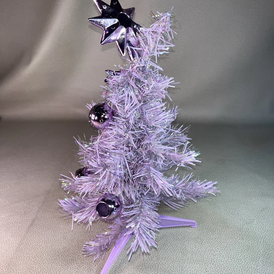 Juego de árbol de vacaciones my little pony. 2005. Púrpura. (Leer descripción) Foto 3 de 4