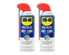 WD 40 Specialist Dry Lube PTFE Spray Twin Pack 10 OZ Non-Greasy Lubricant