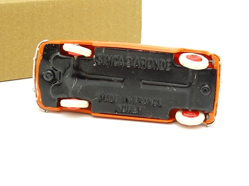 Norev Plástico SB 1/43 - Simca 9 Aronde Naranja - Imagen 3 de 3