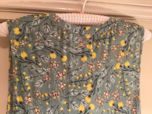Ladies sleeveless floral dress size 10 from ORIENTIQUE - Picture 6 of 11