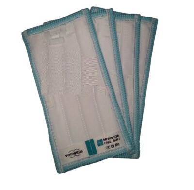 ORIGINALi- 4 Universal Soft Cloths Pulilava Folletto SP 520/530 Vorwerk pulilava