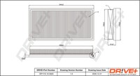 Dr!ve+ DP1110.10.0645 Luftfilter FÜR Mitsubishi Volvo