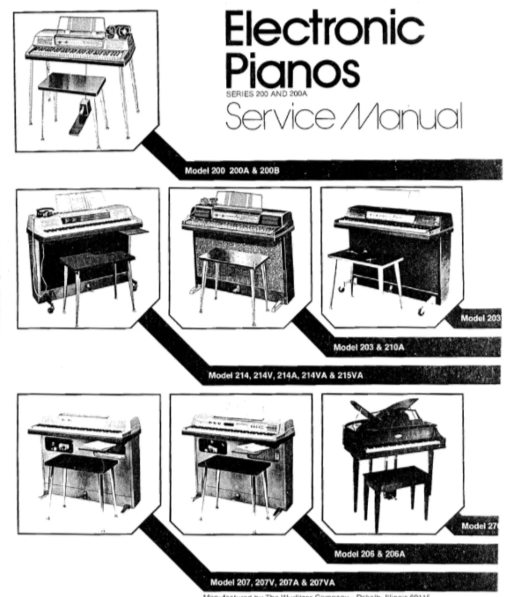 Wurlitzer 203w 2024