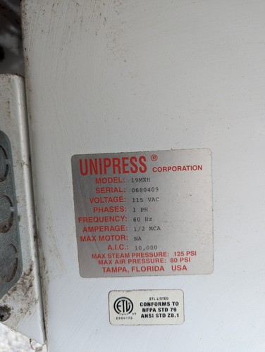 Unipress Utility Hothead Topper - Picture 2 of 2