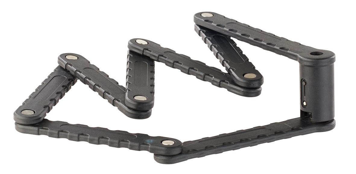 Antivol pliable en acier 97 cm AGT contre le vol de vélo et trottinette