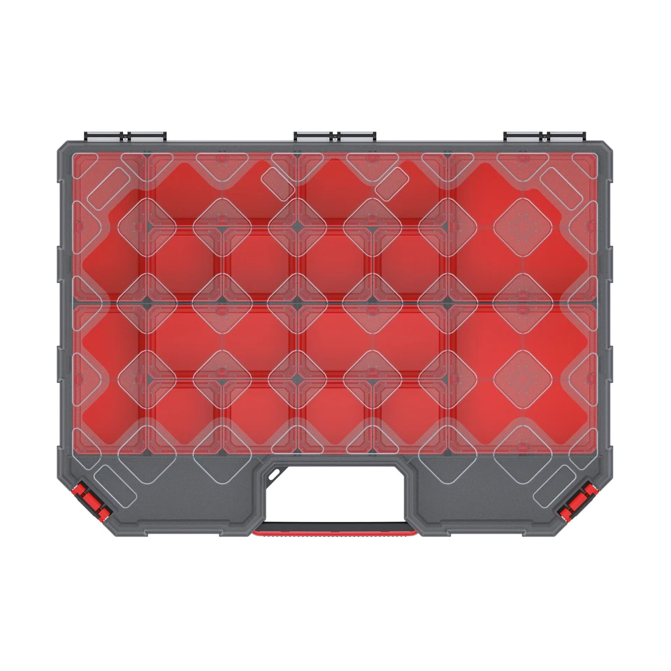 3x Sortimentskasten TAGER 284x390x60 Sortimentsbox Sortierbox Kunststoff - Bild 4 von 4