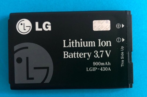 ORIGINAL AKKU ACCU LG LGIP-430A LGIP-431A 3,7V BATTERIE ORIGINE BATERIA GENUINA - Photo 2 sur 6