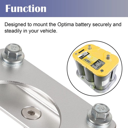 For 34/78 Optima Battery Tray Hold Down Box Blue Yellow Red Top 34M D34M D34 34 - Picture 7 of 12