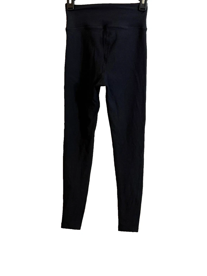 YEAR OF OURS Black Ribbed Stretch Football Legging S - Image 2 of 4