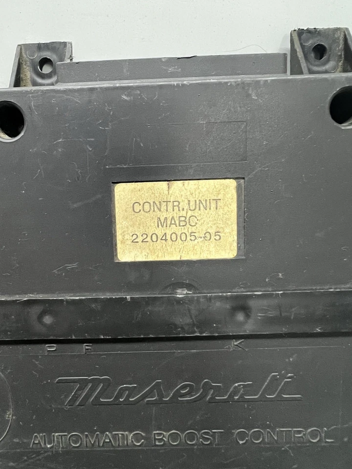 Maserati Biturbo Centralina Automatic boost control 2204005-5 MABC NUOVA - Immagine 2 di 3