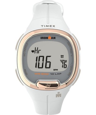 Timex Ironman Transit T10 Weiß Damen Armbanduhr TW5M40400