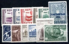 AUSTRIA 1955 1012-1023 ** MNH FLAWLESS (48825