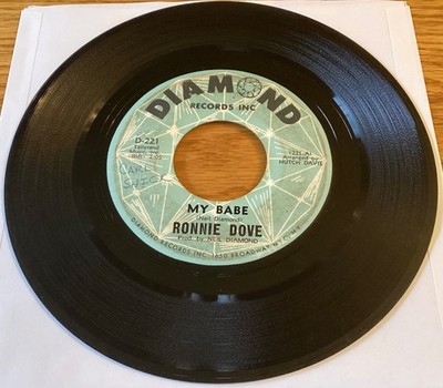 Ronnie Dove  My Babe / Put My Mind At Ease  7'' 45 rpm, D-221