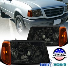 Fits 2001-2011 Ford Ranger Smoke Headlight Corner Signal Lights 01-11 Leftright Fits 2001-2011 Ford Ranger Smoke Headlight Corner Signal Lights 01-11 Leftright