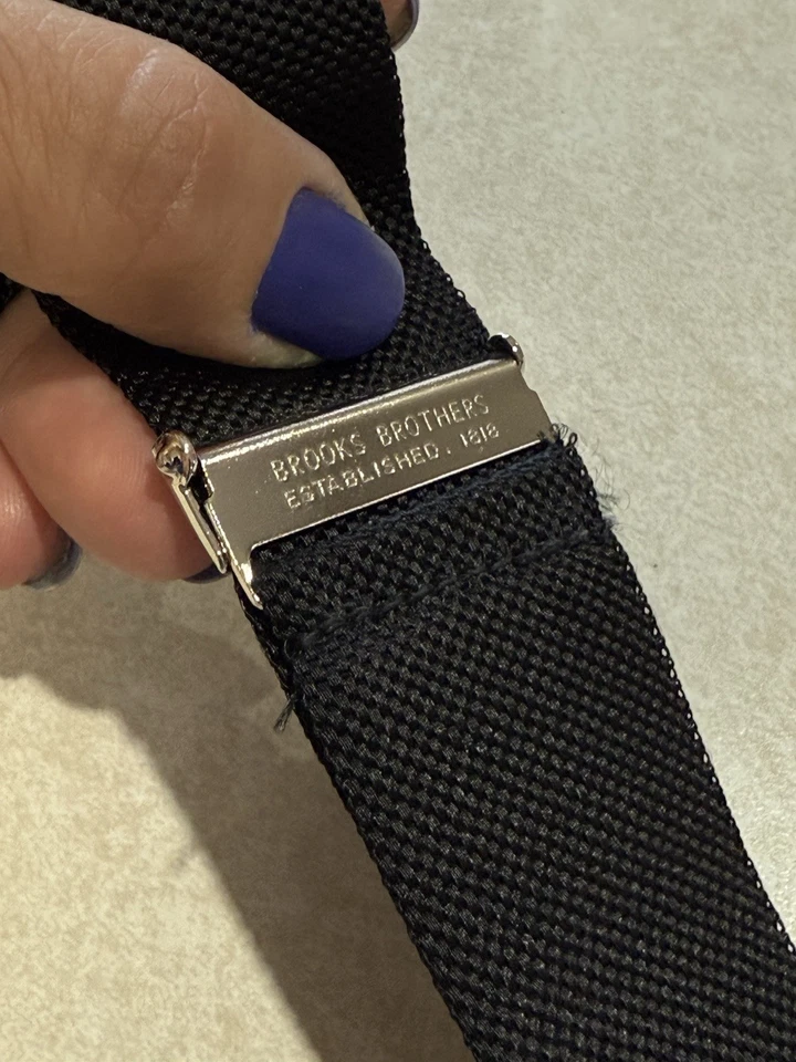 Brooks Brothers шелковые официальные клетчатые бордовые подвески галстук-бабочка комплект Cummerbund XL - Изображение 3 из 4