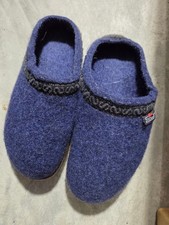 Stegmann Women's Wool Clogs Blue Size L 8