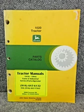 OEM Factory Genuine John Deere JD 1020 Tractor Parts Catalog Book Manual PC970