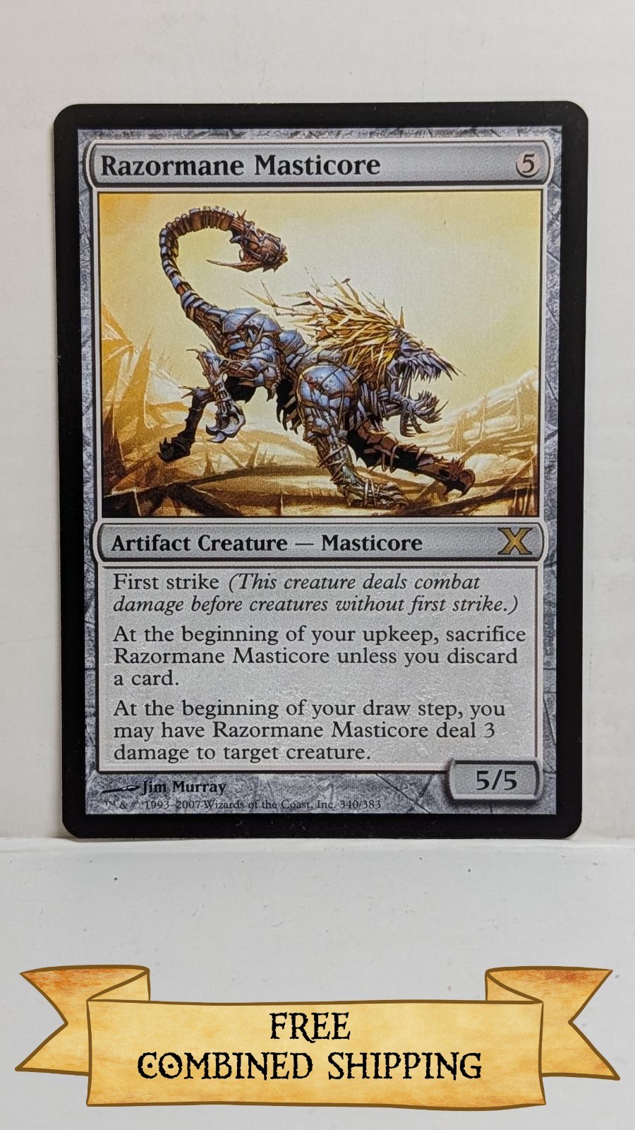 Razormane Masticore 10th Edition ...sku: EC730