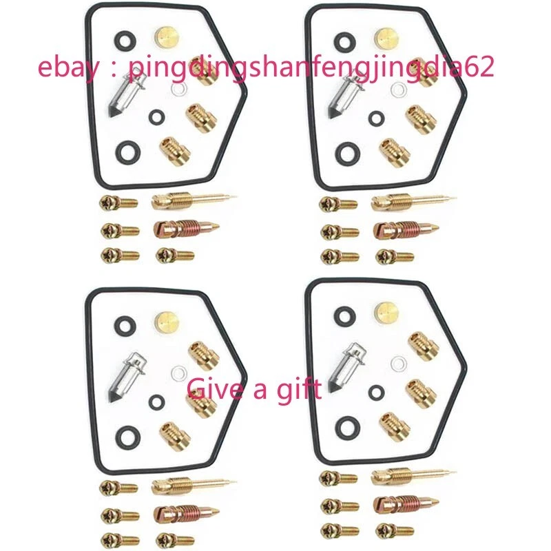 4 PARA Kawasaki 700 LTD ZN700A 1984 1985 ZN700 A Kit de reparación de carburador tornillo de aire Foto 3 de 3