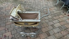 South Bend Toy Baby Doll Stroller Vintage Antique 1950s Metal Wheels