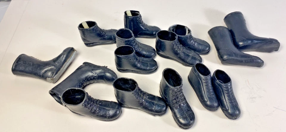 Lote 15 botas y zapatos GI JOE Soldier 1/6 y 2 pies para 12"" Foto 3 de 3