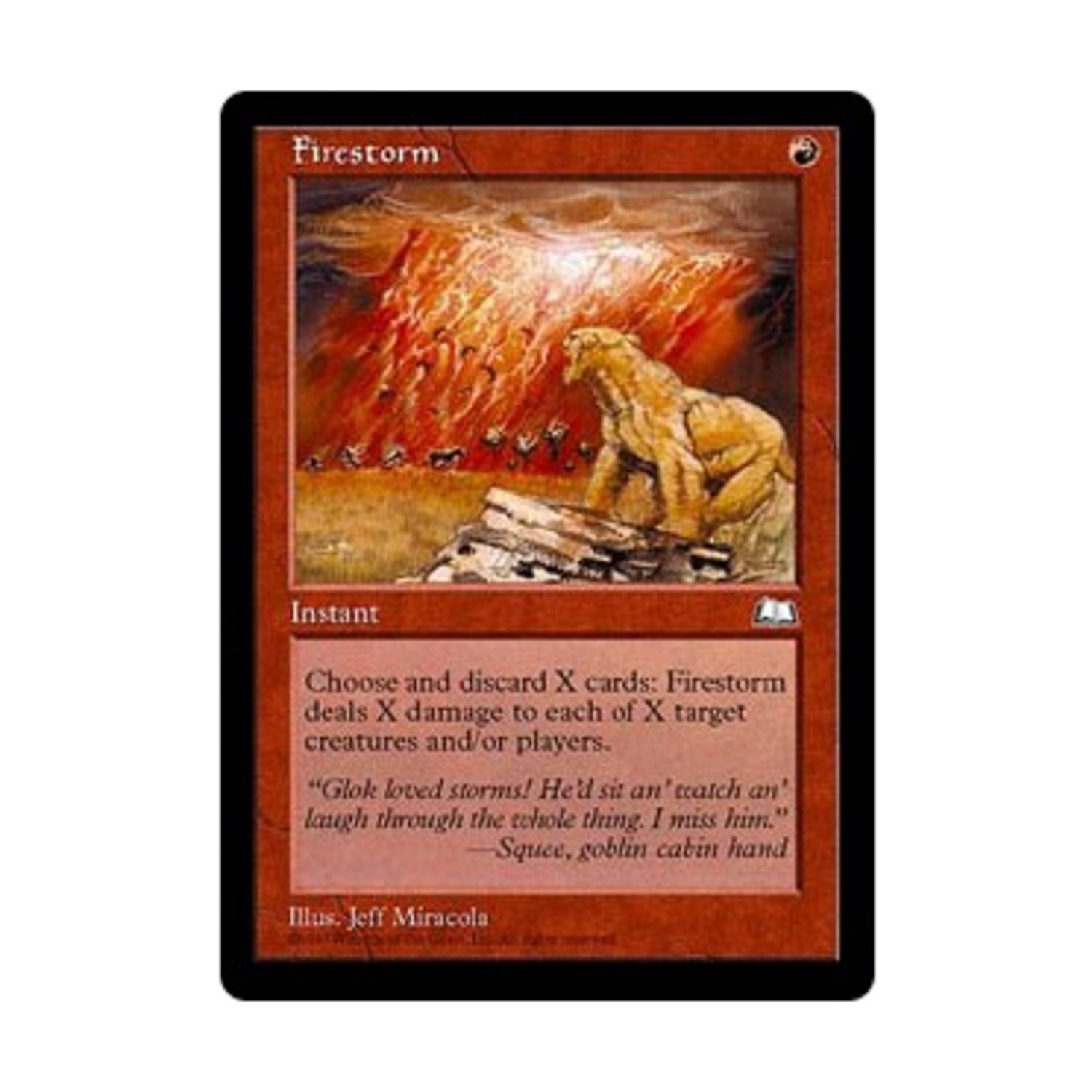 WOTC MtG Weatherlight Firestorm (R) NM