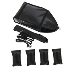 Adjustable Weight Sled Trainer with 4 Weight Sandbags - Upgrade Sandbag Sled ...