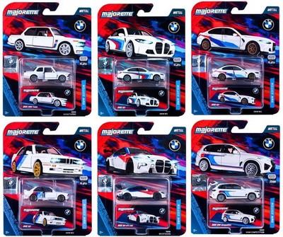 Majorette 1:64 BMW M Sport Series Deluxe Cars Full Set of 6 Models NEW UK Stock