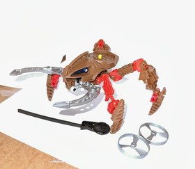 Lego Bionicle - #8745 - Visorak Roporak 100% complete Retired Set