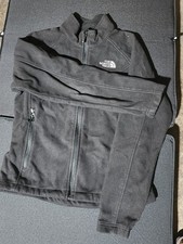The North Face Women  s Black Full-Zip Fleece Jacket   Size Medium