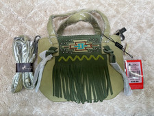 Ladies Montana West Bag With Crossbody Strap With Fringe and dust cover