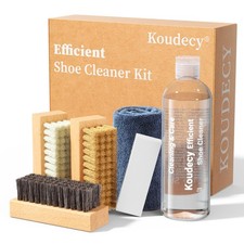 Shoe Cleaner Kit for Sneaker - 10.1 Oz Shoe Cleaning Kit with Shoe Brushes  ...