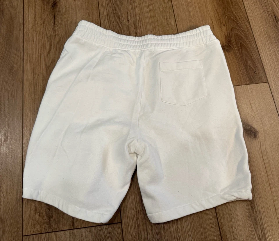 Мужские флисовые шорты Polo Ralph Lauren Polo двойной вязки белые размер большой - Изображение 3 из 3