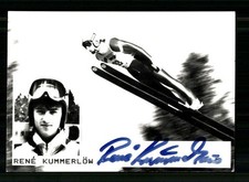 Rene Kummerl&ouml;w Autogrammkarte Original Signiert Skispringen + A 256085