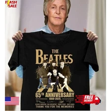 The Beatles 65th Anniversary Shirt, The Beatles 2025 Shirt, Rock N Roll Shirt