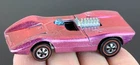 Vintage Hot Wheels Redline 1970 WATERMELON ROSE Ferrari 312P HK - INSANE COLOR!