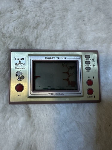 Nintendo Game & Watch Snoopy Tennis pile - CR
