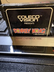 Original Vintage ColecoVision AV, Power, Donkey Kong Star Trek, Looping Games
