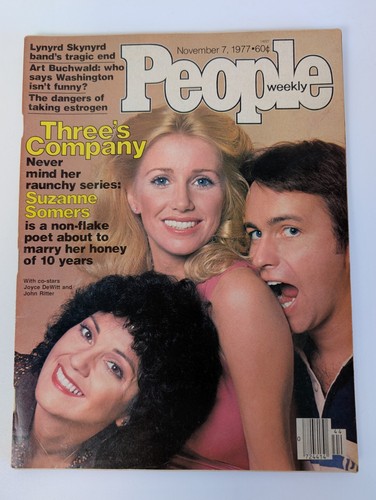 Nov 7 1977 People Weekly Magazine; Suzanne Somers, Lynyrd Skynyrd, The Muppets - Picture 1 of 5