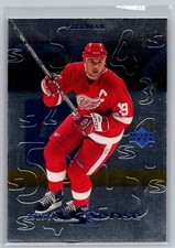 #SS8 Steve Yzerman 99-00 Upper Deck Sixth Sense Quantum Silver Detroit Red Wings