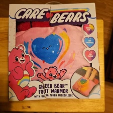 Care Bears Foot Warmer Cheer Bear Plush With Ultra Plush Microfleece USB Powered