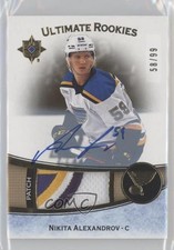 2022-23 Ultimate Collection 58/99 Nikita Alexandrov RPA Rookie Patch Auto RC 5ya