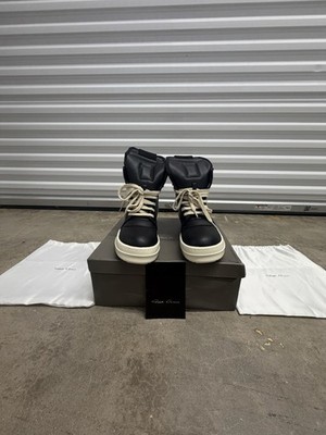 Rick Owens Geobasket high top sneaker Size 9 Men s Fast Shipping