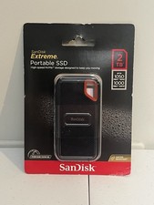 SanDisk Extreme Portable SSD 2TB High Speed NVMe SDSSDE61-2T00-AT