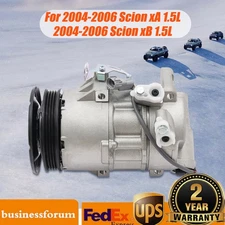 Fits For 2004-2006 Scion xA xB 1.5L AC A/C Compressor w/ Clutch Kit CO 11034C US