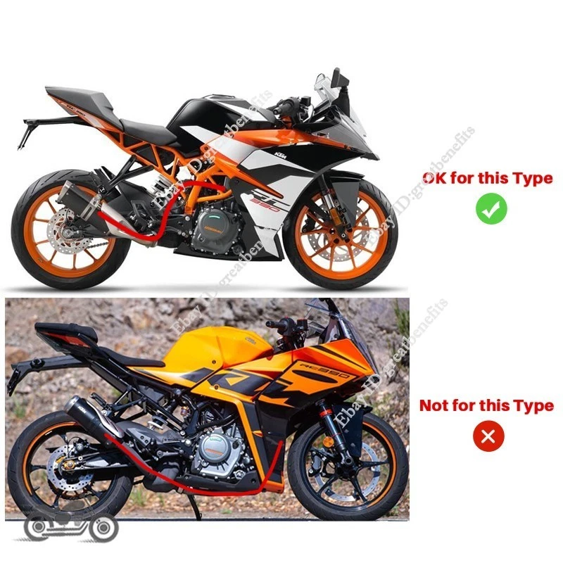 Tubo de escape médio link amortecedor escape deslizamento modificado para DUKE 390 200 2012-2016 - Imagem 2 de 4